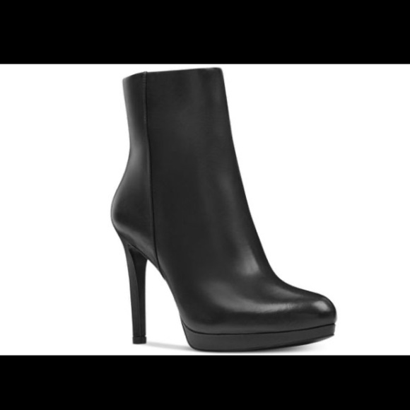 Nine West Shoes - Nine West Quanette black leather booties